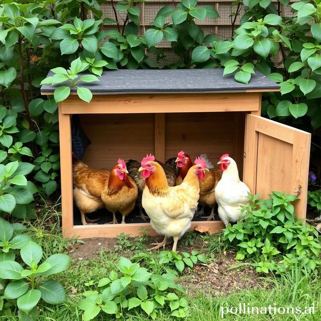 6X6 Chicken Coop How Many Chickens?